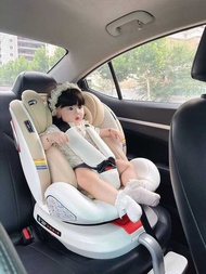Chuyingbei Child Safety Seat Car Cost-Effective 360 Rotating Seat 0-4 Years Old Can Sit Lying i-Size