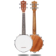 80cm Banjo Ethnic Musical Introductory Four-String Small Banjo Piano Turtledove Piano Banjo Ethnic M
