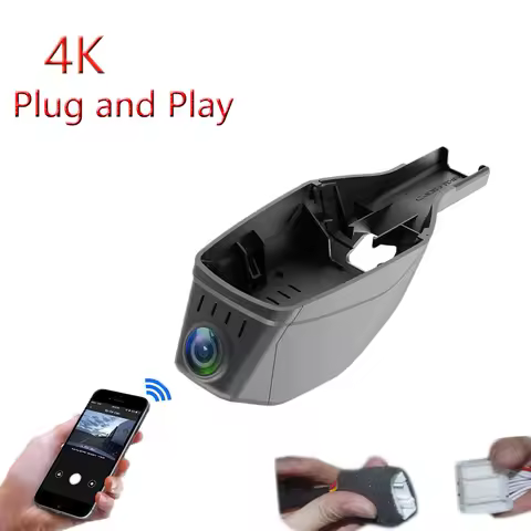 4K Plug And Play For Geely Chery Tiggo 3 5 7 8 Plus 2020 2021 2022 2023 Car Wifi DVR Video Recorder 