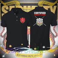 Sulam CSG Security Malaysia edu Design Classic Polo T-shirt Premium Cotton Printed Short Sleeves Tee