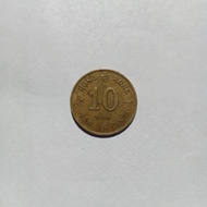 Uang koin jadul 10 Cent HONGKONG