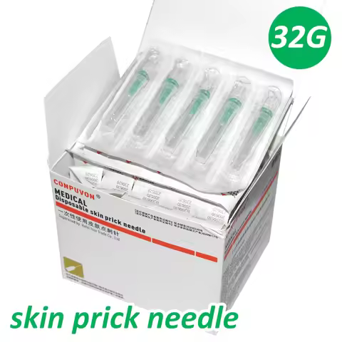 skin prick needle Piercing Transparent Syringe Injection glue Clear Tip Cap ForPharmaceutical inject