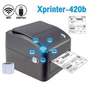 XPrinter XP-420B USB Version A6 Thermal Printer XP-420B Barcode Label Sticker