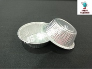 Aluminium Foil Tray Y5 (50 pcs) / Baking Tray / Egg Tart Tray Air Fryer Aluminium Foil Tray Aluminiu