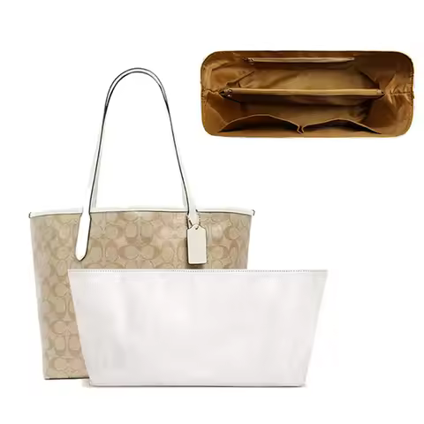 Dupont Organizers For Coach Tote Bag City 23 30 33 Purse Insert Large Capacity Inner Bag Waterproof 