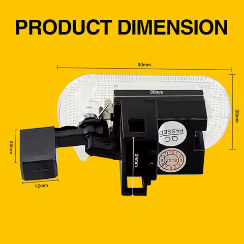 1/2PCS Interior White LED Glove Box Light Canbus For VW New Bettle Bora Caddy Golf MK4 Touran Touare