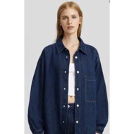 Preloved bershka denim shirt jeans