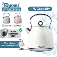 TOYOMI 1.7L Stainless Steel Water Kettle WK 1700