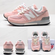 Nb nb 574 Women's Shoes Pink Low-Top Retro Casual u574 Sports Running Shoes UTVH