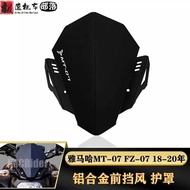 YAMAHA For Mt-07 MT Mt07 Fz07 Fz-07 FZ 07 2018-2020 2019 Motorcycle CNC Windshield Windscreen