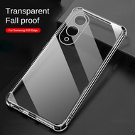 Shockproof TPU Case For Samsung Galaxy S25 Edge Transparent Protective Cover Samsung S25 25+ S25 Ult