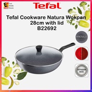 TEFAL COOKWARE NATURA WOKPAN 28CM WITH LID B22692 - (B2269295)