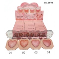 สินค้ามาใหม่ บลัชออนหัวใจ ANYLADY Secret Of Shyness บลัชออนเพิ่มสีสันให้ใบหน้าดูสดใส No.2604