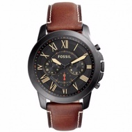 Jam Tangan Fossil Mens FS5241 Grant Sport Chronograph Black
