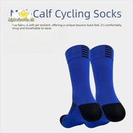 HIGHVIEWLS Cycling Socks, Professional Mid-Calf Mountain Bike Sock,  Breathable Moisture-Wicking Qui