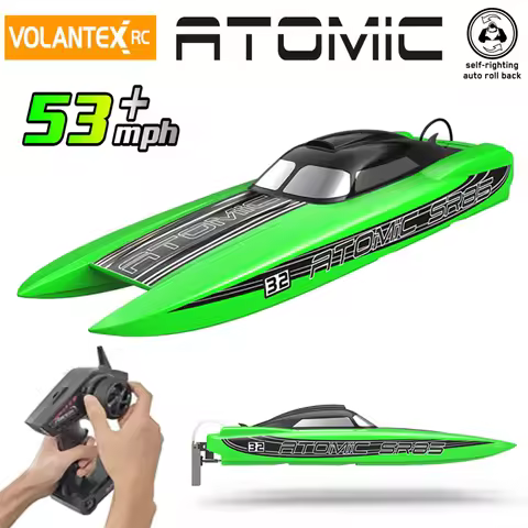 Volantex RC Boat Atomic SR85 80km/h 56mph High Speed Auto Roll Back Function All Metal Hardwares Wit