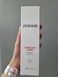ZEROID Pimprove Toner 6.67 fl.oz / 200ml
