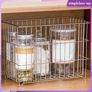 [SimpleloveMY] Hanging Metal Basket Decorate Wall Mount Fruit Basket for Home Pantry Garage Style B