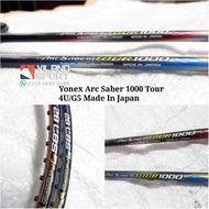 The Newest YONEX ARCSABER TOUR 1000 BADMINTON Racket FREE To Install Strings