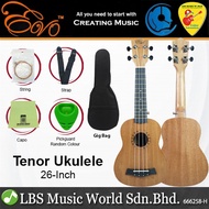 Evo Soprano UK21, Concert UK23 and Tenor Ukulele UK26 - Hawaiian Nylon String Guitar