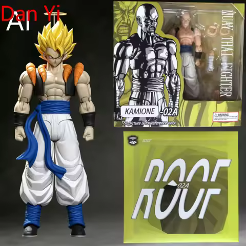 Hot in Stock Tonsenarttoys Kamione Dragon Ball Z Shf Super Saiyan Ssj Ssj2 Gogeta Son Goku Trunks An