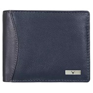 Stain Resistant Fold Leather Wallet Men's Black Folding Wallet Thisplan Easy Clean
