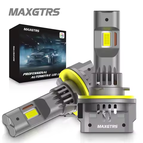 MAXGTRS 2x H8B H9B H11B LED Headlight Fog Bulb For Kia Hyundai ‎Fiesta Corsa Optima Sportage Forte S