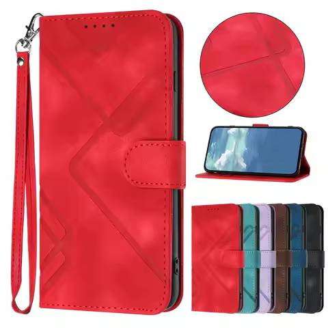 Wrist Lanyard Flip Case for Sharp Aquos R10 R9 R8 R5G R3 R2 Compact Retro Leather 3 Cards Slot Anti 