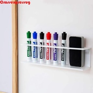 VORTEX Whiteboard Marker and Eraser Holder, Wall-Mounted 6 Slot Marker Pens Holder, Simple Acrylic H