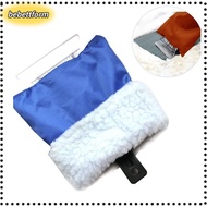 BEBETTKISS Car Cleaning, Scratch-Free Warm Glove Car Snow Scraper Glove, Portable Handheld Style Sno