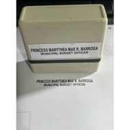 XW SELF INKING Stamp 5.2x1.5cm STAMP
