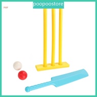 POOP Parent Child Cricket Game with Stumps and 2 Balls Enhances Strength Play Toy Kids Cricket Set f