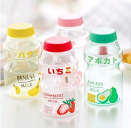 Botol Minum Unik My Bottle Cute Bentuk Yakult Fruity Transparant Warna Import BPA FREE