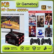 Portable Retro Classic K8 Game Stick 3D 4k Gamepad Video Game Mini Controller Console 40000 Game
