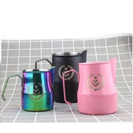 Italian Teflon Coffee Pitcher Stainless Steel Milk Jug Frothing Pitcher Pull Flower Cup Espresso For