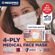 Medipro  4ply Earloop Medical Face Mask (50's)