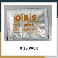 Oral Rehydration salt (air garam) ORS (ORIGINAL/ORANGE)