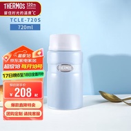 膳魔师（THERMOS）焖烧杯316L不锈钢720ml焖烧罐焖烧壶保温饭盒保温桶TCLE-720S BL