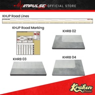 Kraken House Road Base & Sticker Series - (Road Marking / Lines for Base) Diorama Model Kits For 1:6