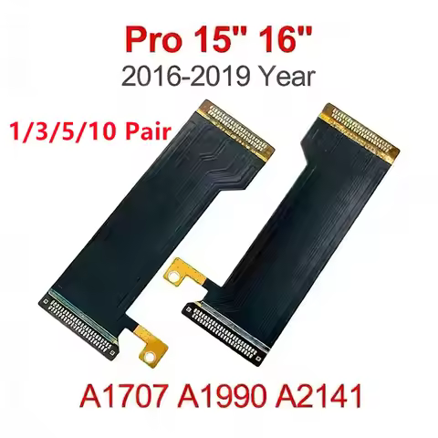New LCD Glass Cable for MacBook Pro 15" A1707 A1990 A2141 LCD Screen Flex Cable 2016 2017 2018 2019 