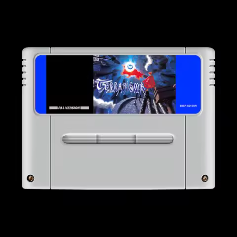 16Bit Cartridge Terranigma for SNES EUR PAL USA NTSC 16bit Game Consoles