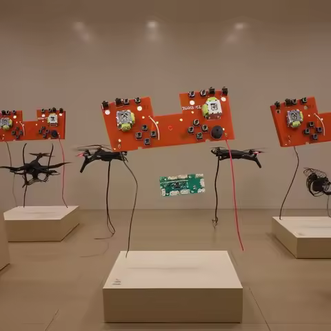 S99 Obstacle Avoidance Drone Brushless Motor Foldable RC Quadcopter Receiving Transmitter Board Laun