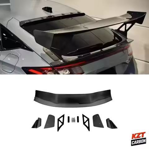 For Honda Civic Type R FL5 (23-24) VTX Style Carbon Rear Spoiler Wing