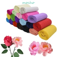 MOCHO Flower Wrapping Paper Craft Floral Bouquet Wedding Packaging Material Crepe Paper