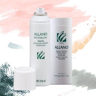 ALLANO by AMWAY - HAND & BODY LOTION SPRAY , FAMILY TALCUM POWDER (BEDAK TALKUM)