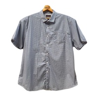 Shirt Chest Size 51/H 19.5/L31 Ike Behar Brand Cotton+2%Spandex Second Hand Good Condition (U84)