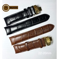 Tissot 1853 Leather Strap With Humpback size 22-20