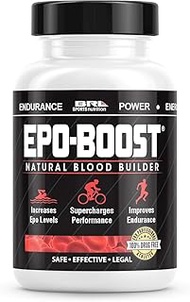 Natural Blood Builder Sports Supplement. RBC Booster with Echinacea & Dandelion Root for Increased V