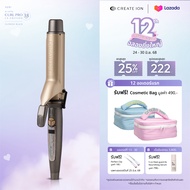CREATE ION เครื่องม้วนผม Curl Pro 38mm LX Edition - Glowing Black
