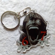 GANTUNGAN 67 MEME six seven keychain 67 meme key chain